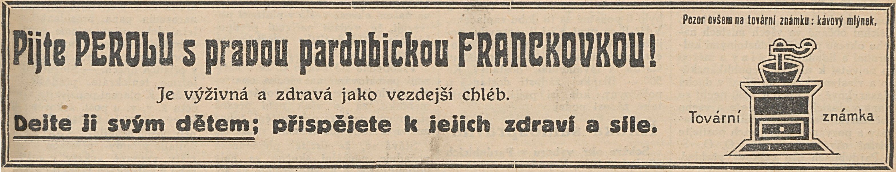 Reklama v regionálním tisku, zde Bratrství, 6. 2. 1930