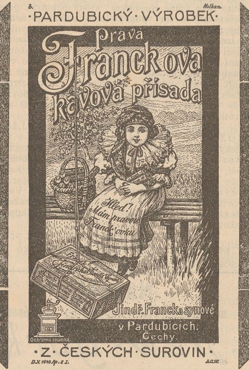Reklama v regionálním tisku, zde Pernštýn, 25. 7. 1898