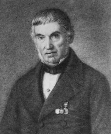 Johann Heinrich Franck; převzato z: VTÍPIL J., Výroba kávovin v pardubickém regionu v meziválečném období, diplomová práce, Pardubice 2009