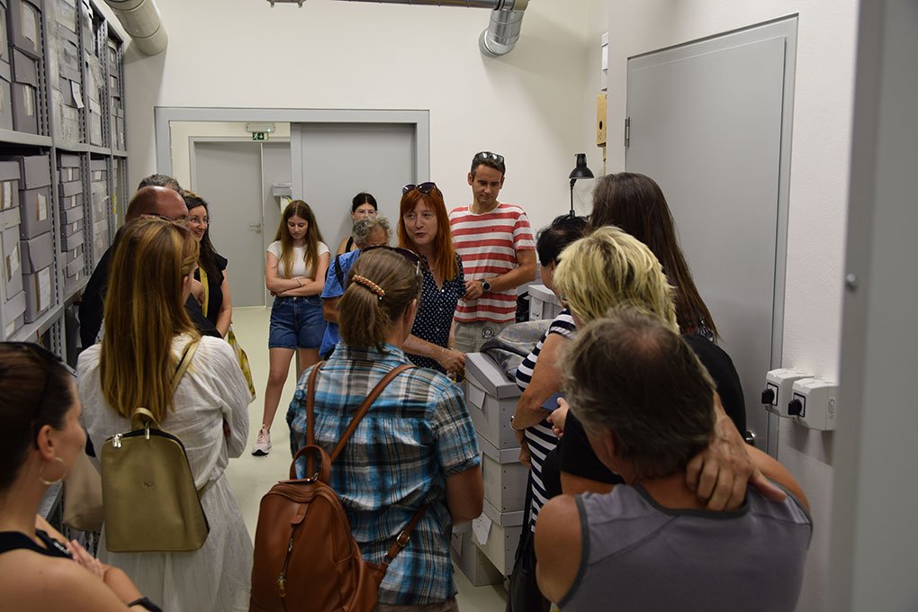 Měsíc textilu, prohlídka depozitáře textilu