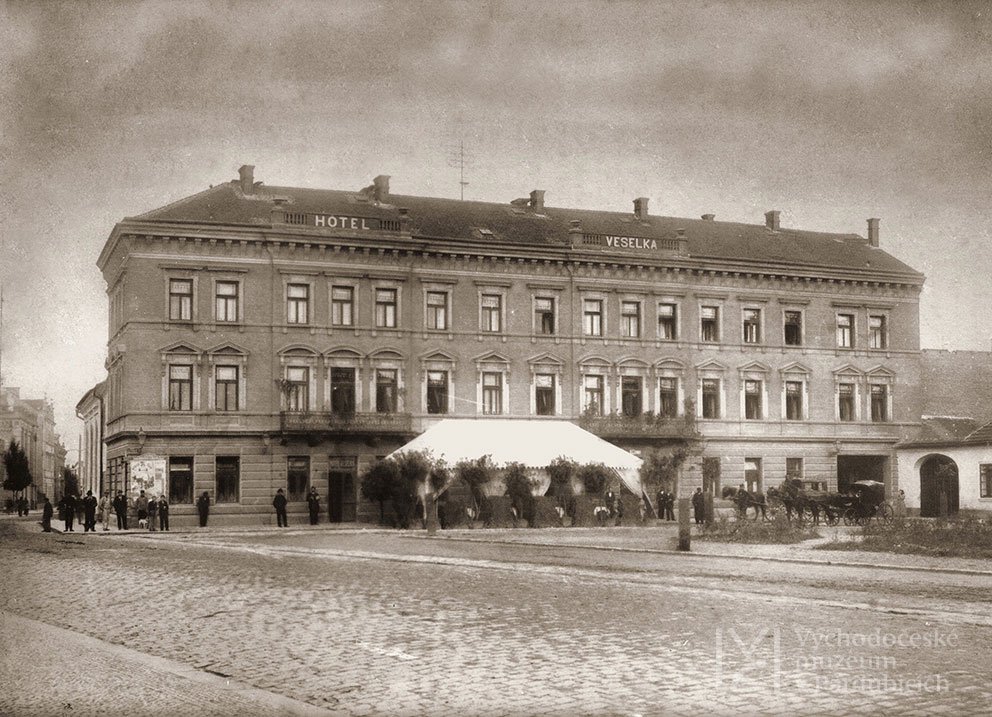 Hotel Veselka, kolem 1917