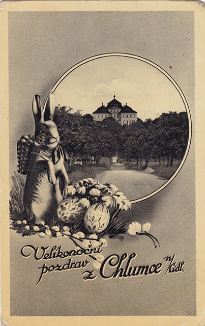 Velikonoční pohlednice – první republika