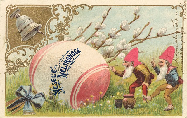 Velikonoční pohlednice – zlatá éra