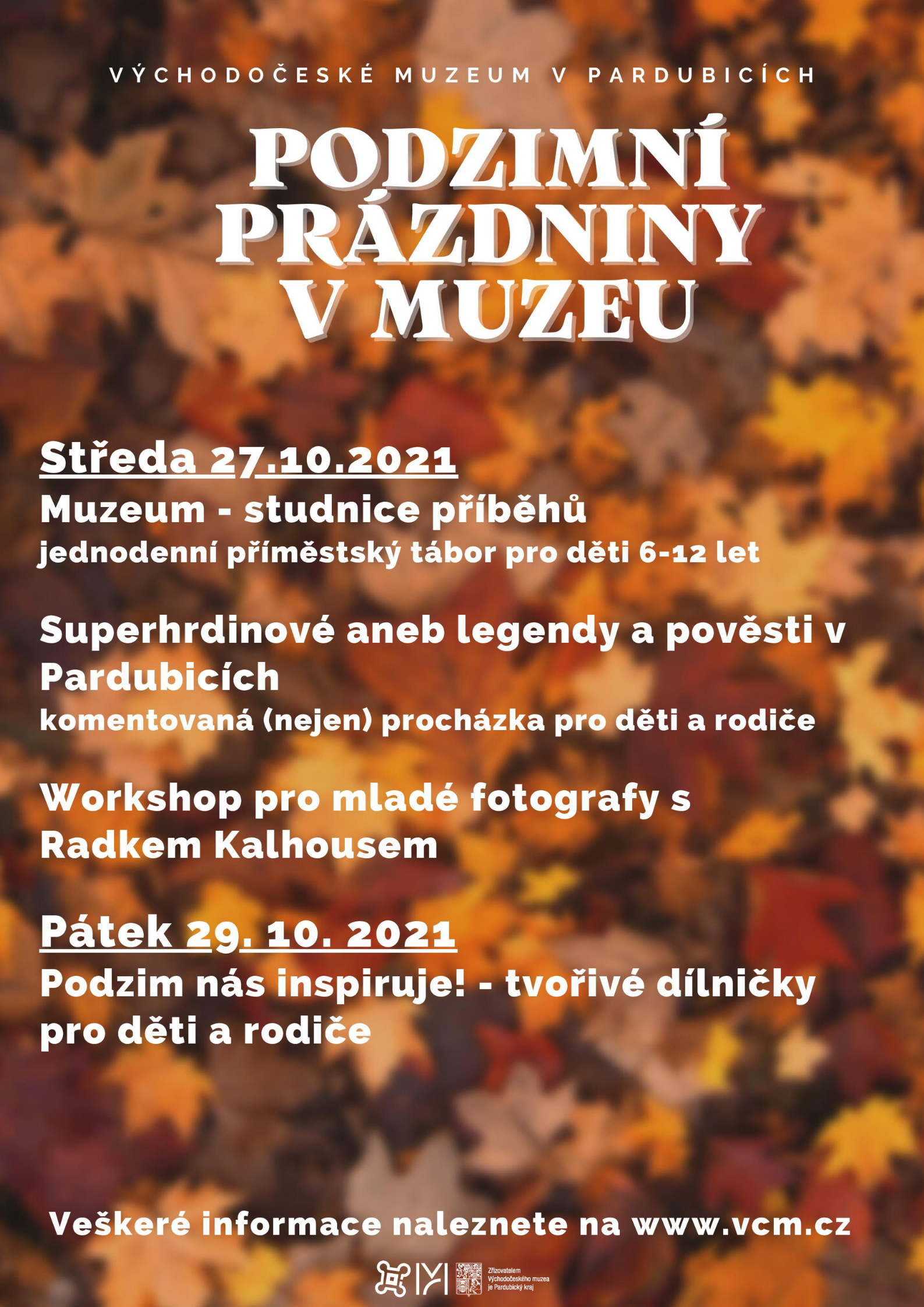 Podzimní prázdniny - leták