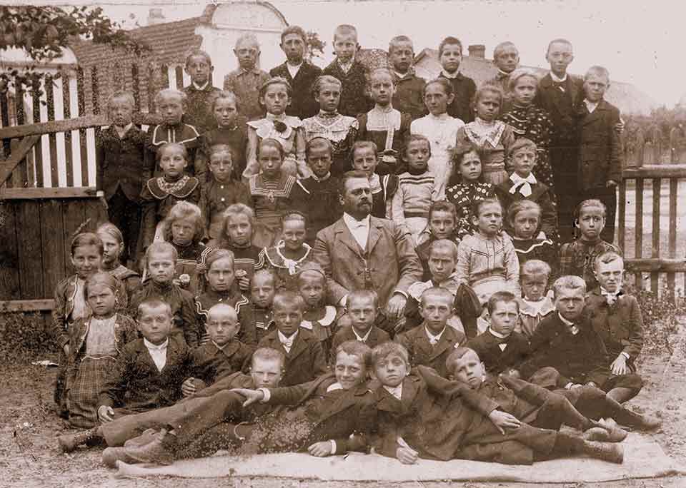 Rosice, III. třída obecné školy, 22. 6. 1903