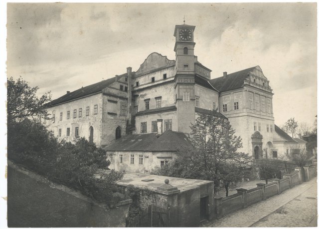 Zámecký palác v roce 1922