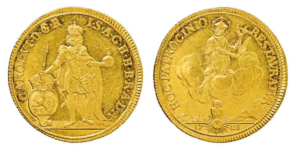 Dvoudukát Karla VI., Praha, 1725